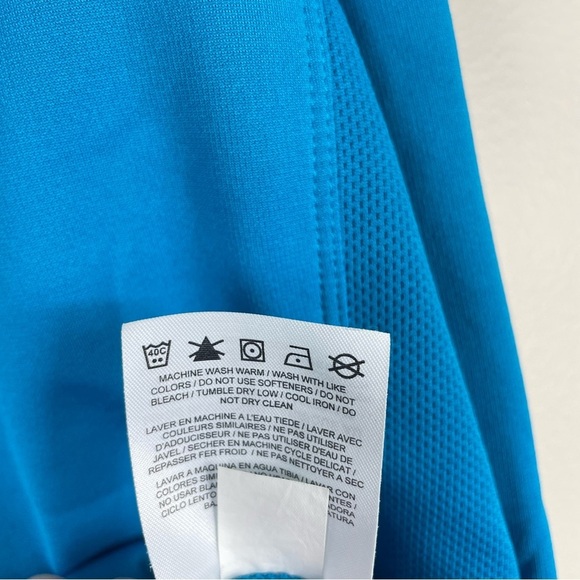 Nike Golf Quarter Zip Mens Medium Therma-fit Pullover Blue Long Sleeve Sweater - Picture 5 of 7